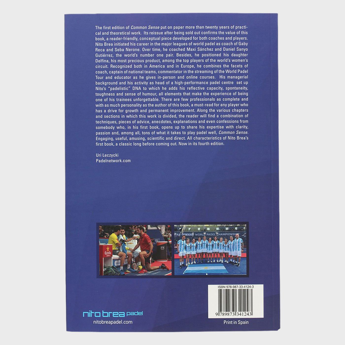 tienda de padel Madrid, tienda de padel online, tienda de padel españa, tienda de padel en linea, LIBRO SENTIDO COMUN NITO BREA 