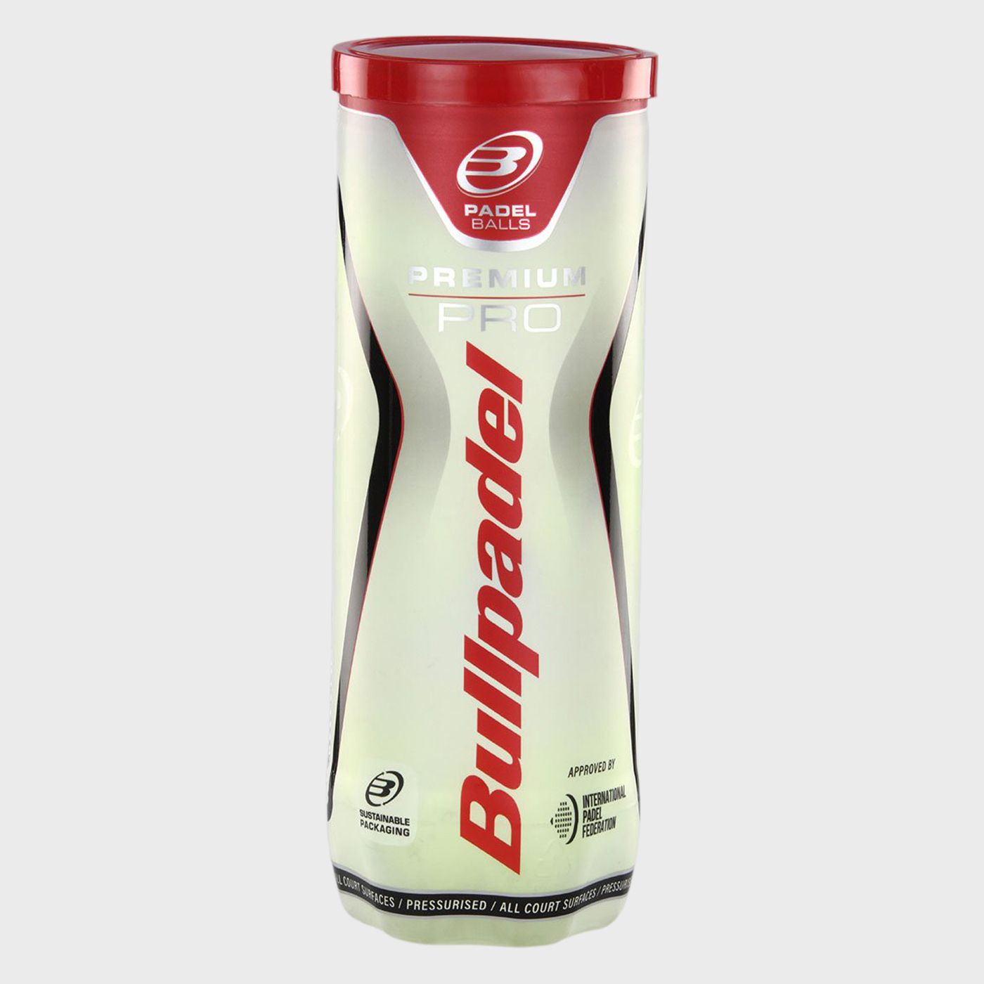 tienda de padel Madrid, tienda de padel online, tienda de padel españa, tienda de padel en linea, Pelotas Bullpadel PREMIUM PRO