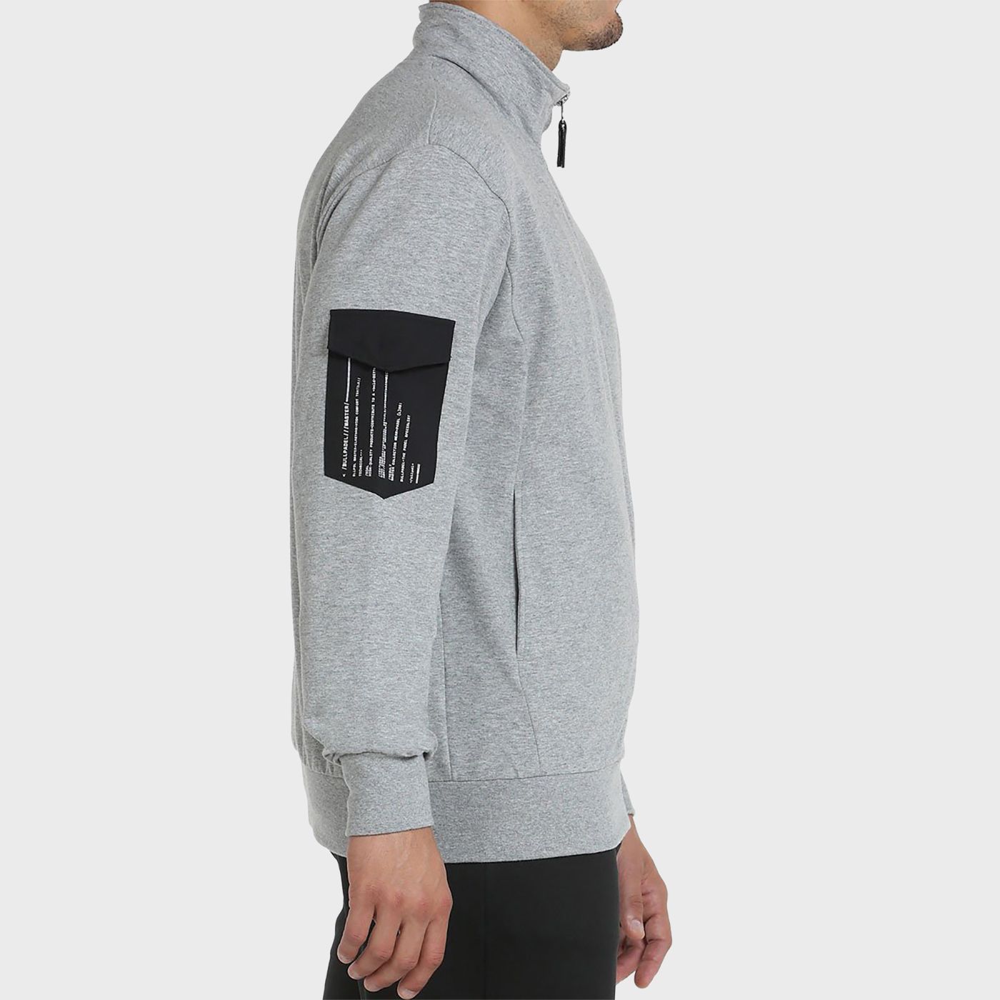 BULLPADEL SWEATSHIRTBEADE MEDIUM GRAY VIGORE