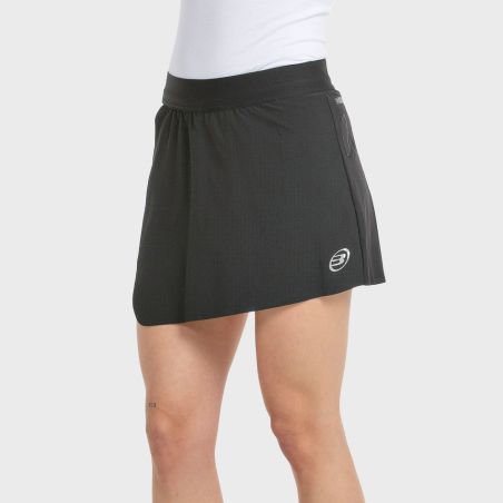 tienda de padel Madrid, tienda de padel online, tienda de padel españa, tienda de padel en linea, FALDA BULLPADEL LOGAR NEGRO