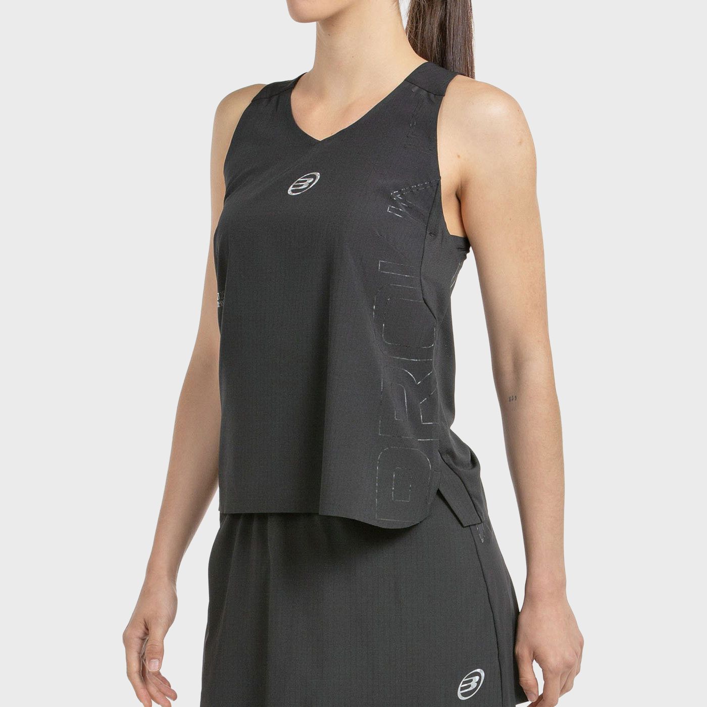 T-SHIRT BULLPADEL LLEVA NERO