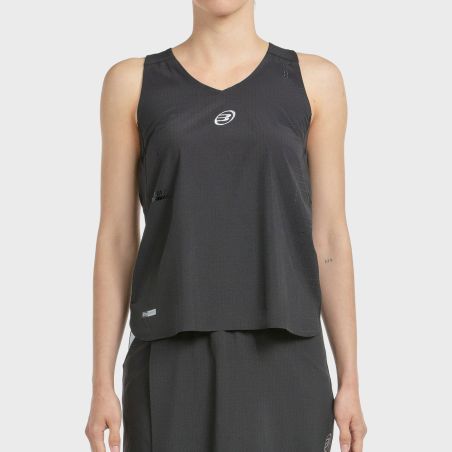 tienda de padel Madrid, tienda de padel online, tienda de padel españa, tienda de padel en linea, CAMISETA BULLPADEL LLEVA NEGRO