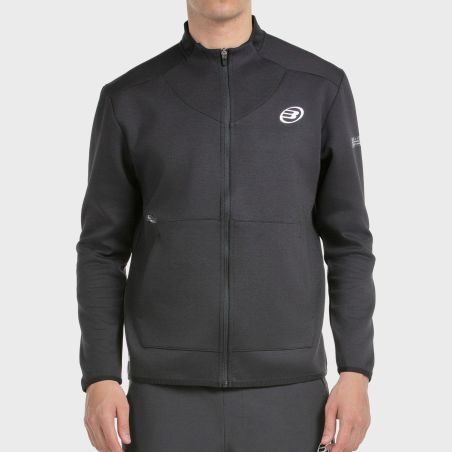 tienda de padel Madrid, tienda de padel online, tienda de padel españa, tienda de padel en linea, SUDADERA BULLPADEL LURTE NEGRO