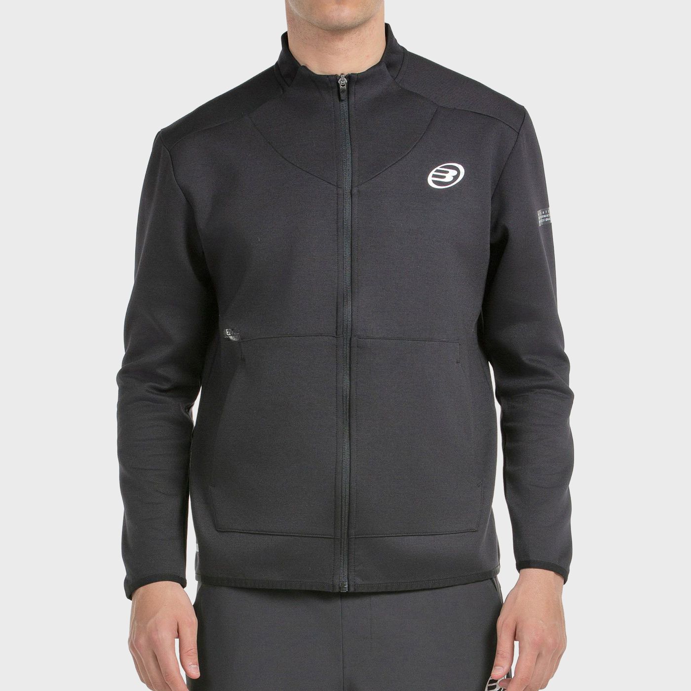 tienda de padel Madrid, tienda de padel online, tienda de padel españa, tienda de padel en linea, SUDADERA BULLPADEL LURTE NEGRO