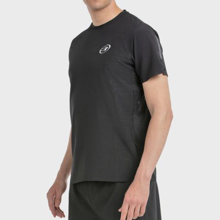 tienda de padel Madrid, tienda de padel online, tienda de padel españa, tienda de padel en linea, CAMISETA BULLPADEL LICIO NEGRO