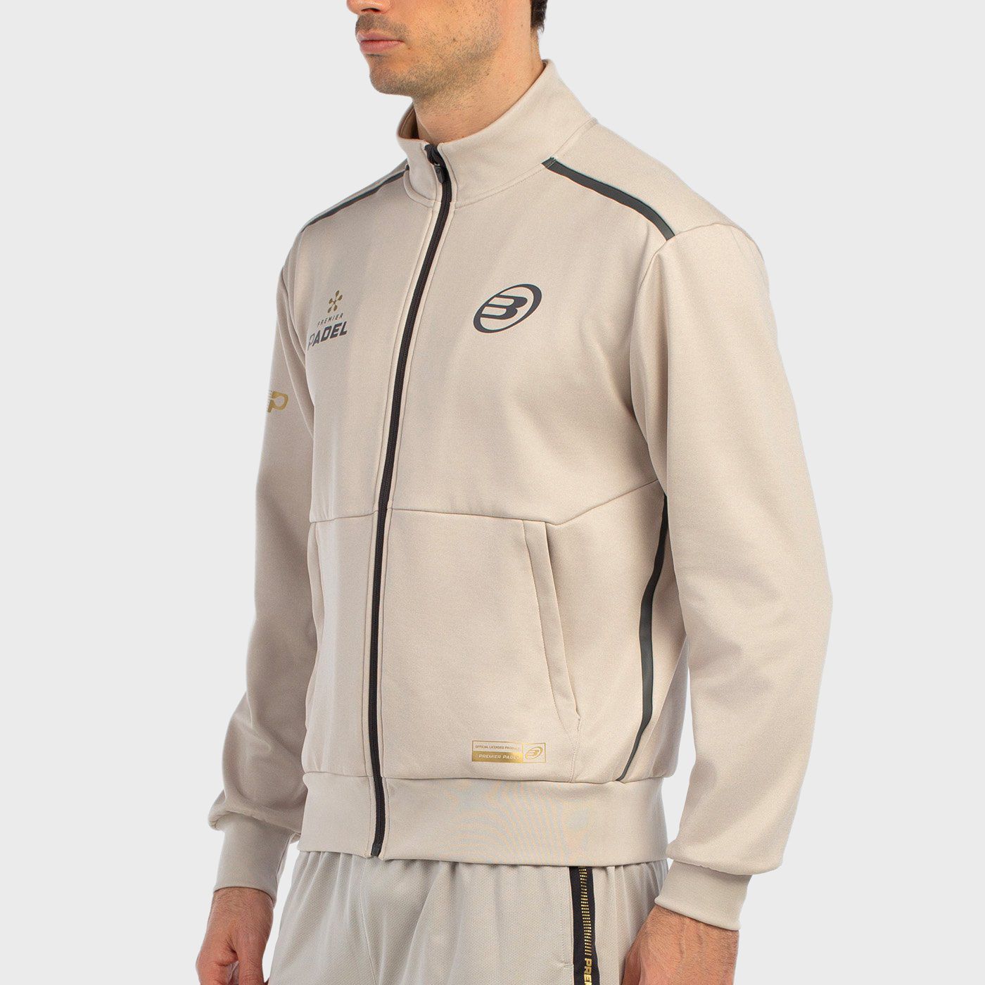 tienda de padel Madrid, tienda de padel online, tienda de padel españa, tienda de padel en linea, SUDADERA BULLPADEL BRUME PIEDR