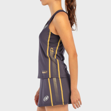 T-SHIRT BULLPADEL ACORA CHARBON