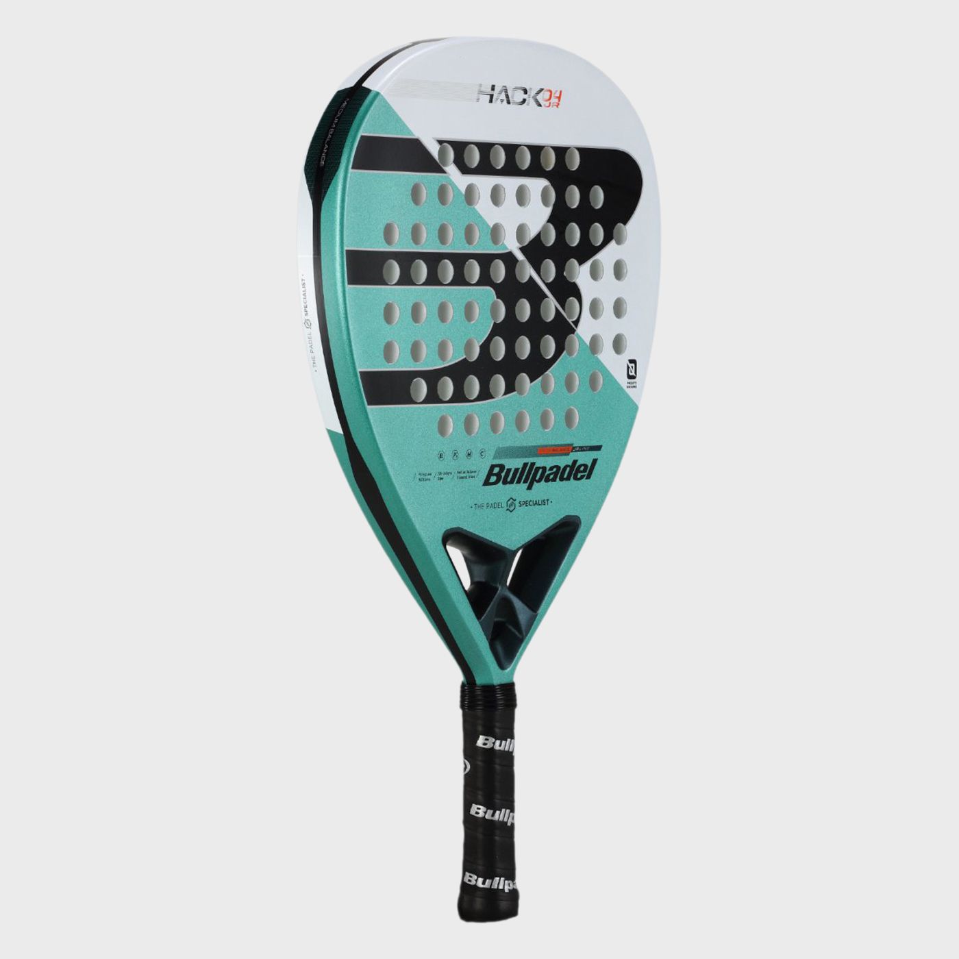 tienda de padel Madrid, tienda de padel online, tienda de padel españa, tienda de padel en linea, PALA BULLPADEL HACK JR 25