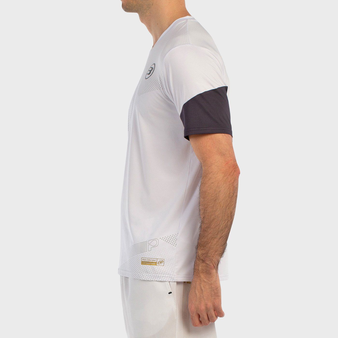 tienda de padel Madrid, tienda de padel online, tienda de padel españa, tienda de padel en linea, CAMISETA BULLPADEL BRIAL BLANC