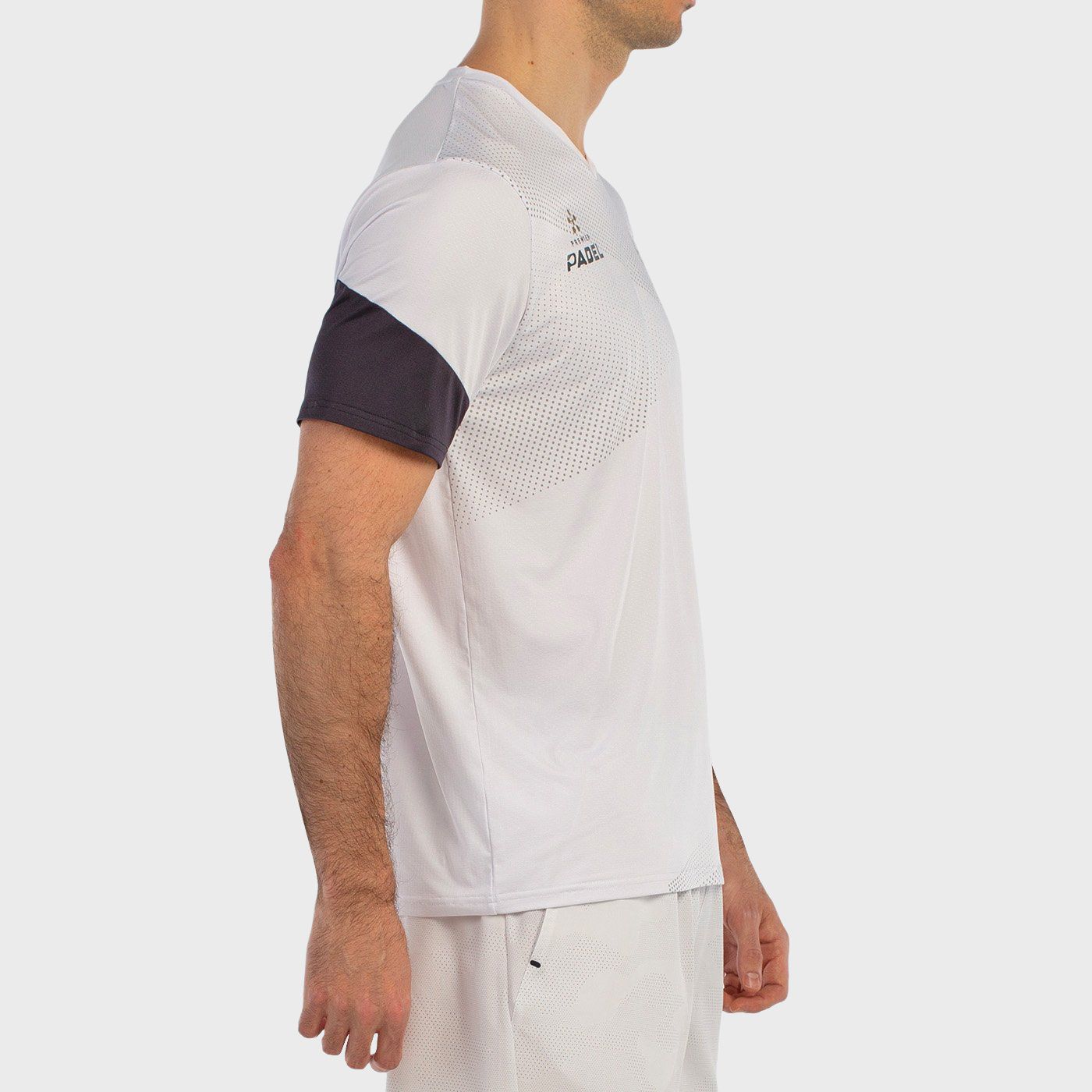 tienda de padel Madrid, tienda de padel online, tienda de padel españa, tienda de padel en linea, CAMISETA BULLPADEL BRIAL BLANC