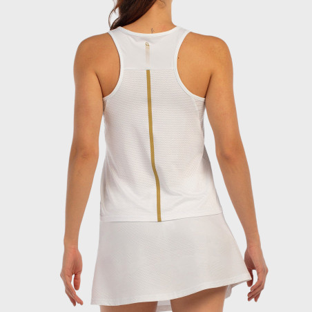 tienda de padel Madrid, tienda de padel online, tienda de padel españa, tienda de padel en linea, CAMISETA BULLPADEL ADRES BLANC