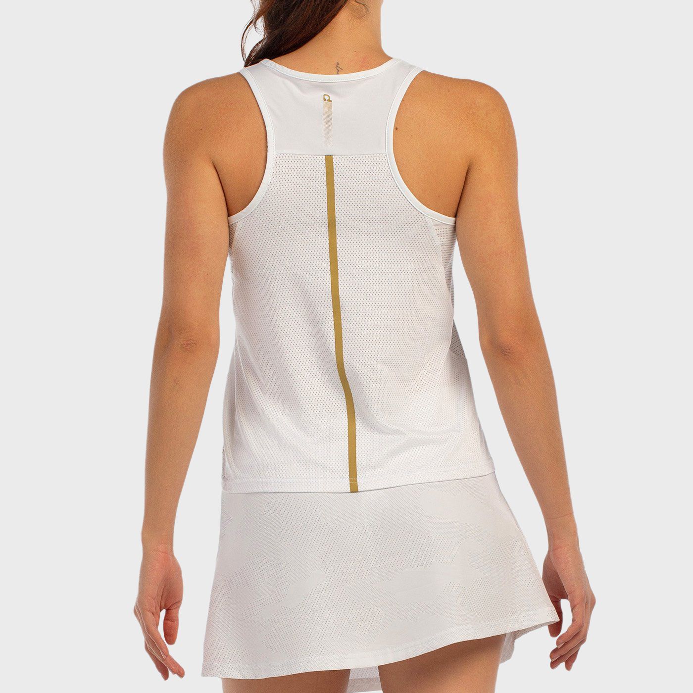 tienda de padel Madrid, tienda de padel online, tienda de padel españa, tienda de padel en linea, CAMISETA BULLPADEL ADRES BLANC