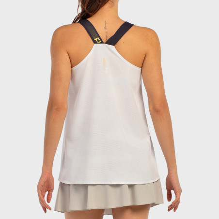 TANK TOP BULLPADEL AGORE WHITE
