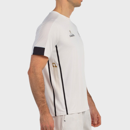 T-SHIRT BULLPADEL BORNI WHITE