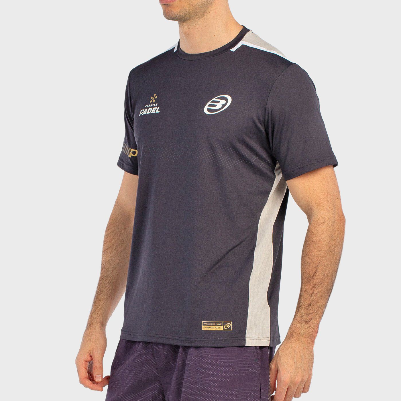 T-SHIRT BULLPADEL BRECE CHARCOAL