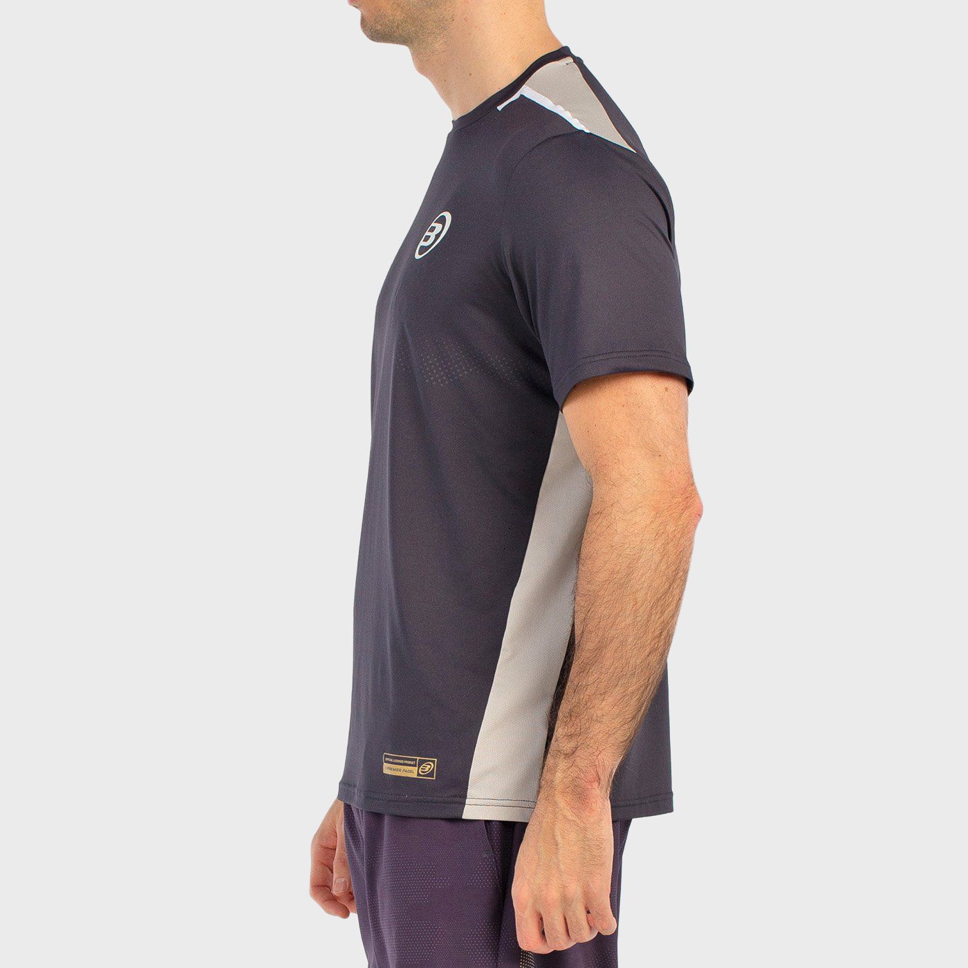T-SHIRT BULLPADEL BRECE CHARBON