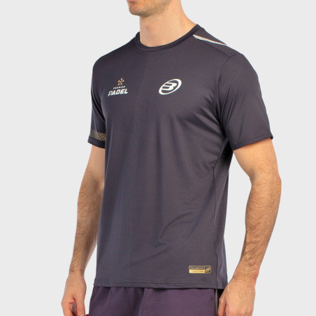 T-SHIRT BULLPADEL BUQUE CHARCOAL