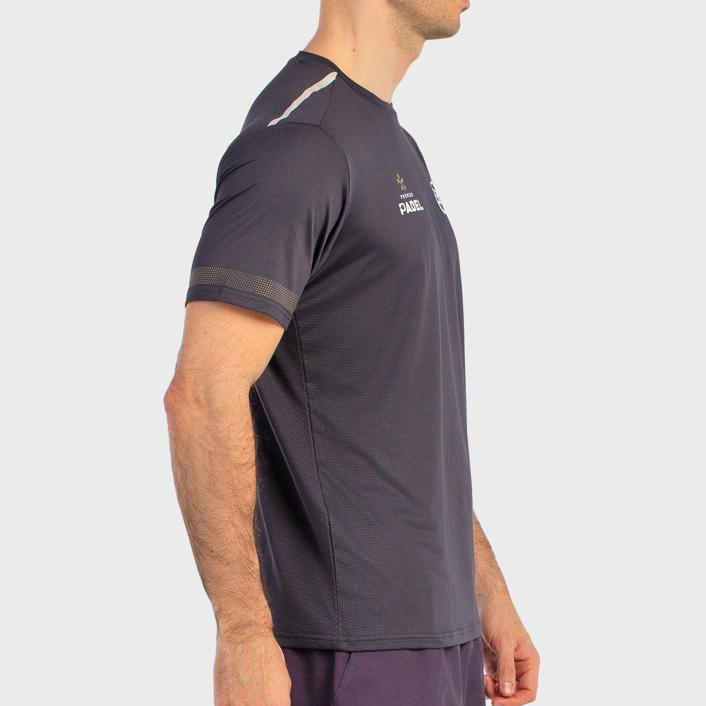 T-SHIRT BULLPADEL BUQUE CHARCOAL