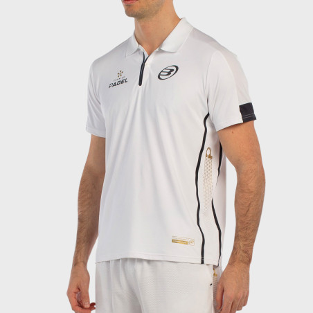 POLO SHIRT BULLPADEL BOGUE WHITE