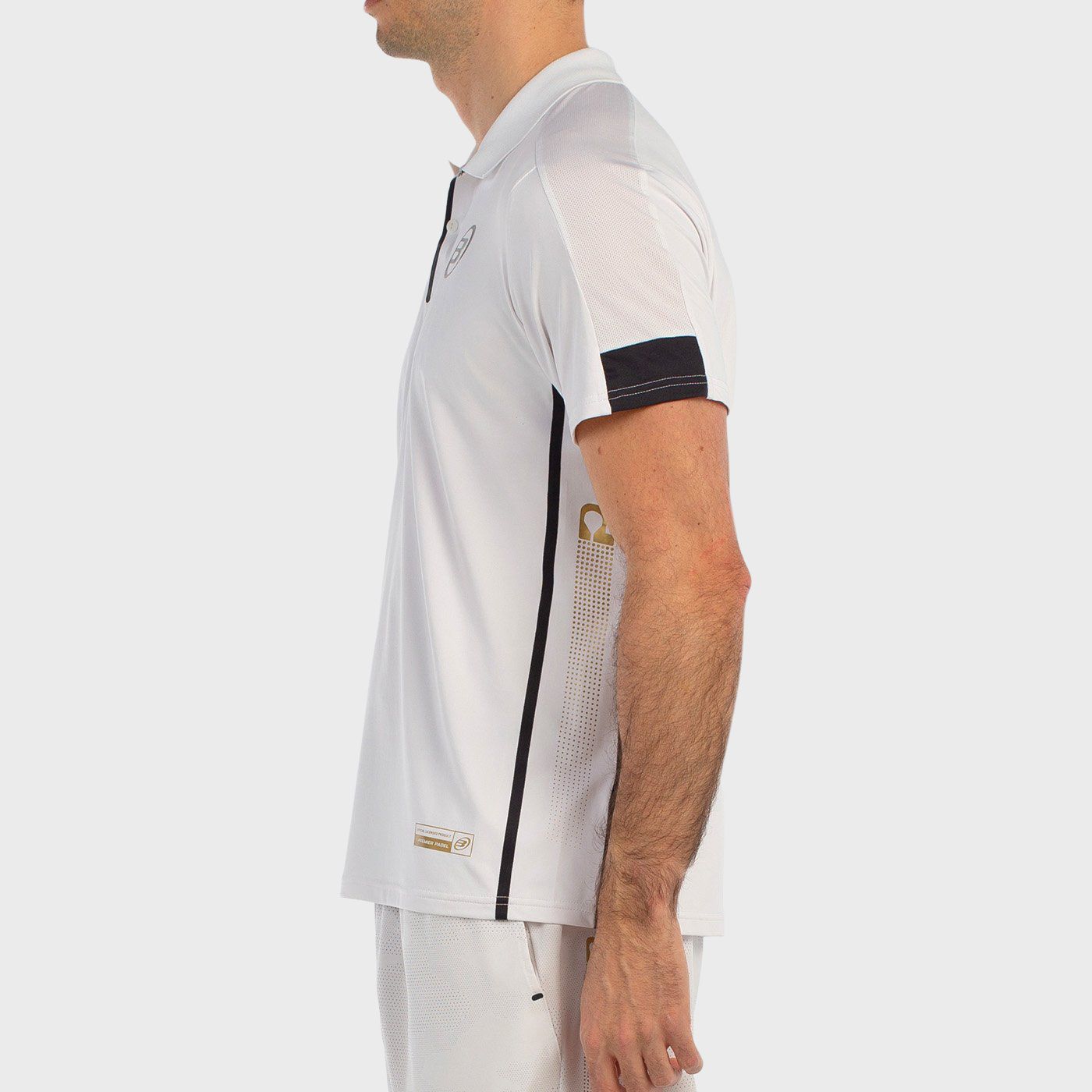 POLO SHIRT BULLPADEL BOGUE WHITE