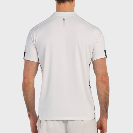 tienda de padel Madrid, tienda de padel online, tienda de padel españa, tienda de padel en linea, POLO BULLPADEL BOGUE BLANCO