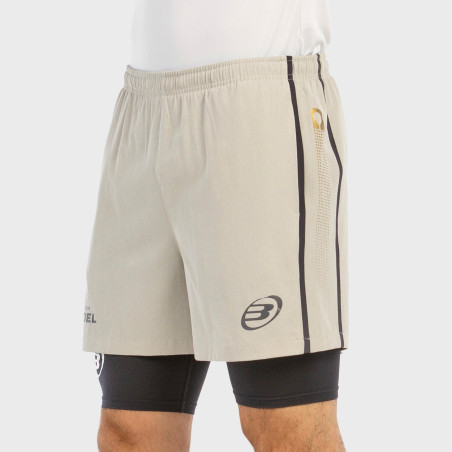 tienda de padel Madrid, tienda de padel online, tienda de padel españa, tienda de padel en linea, SHORT BULLPADEL BARDE PIEDRA V