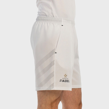 SHORT BULLPADEL BROZO BLANC