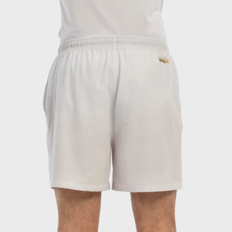 tienda de padel Madrid, tienda de padel online, tienda de padel españa, tienda de padel en linea, SHORT BULLPADEL BUGLE BLANCO