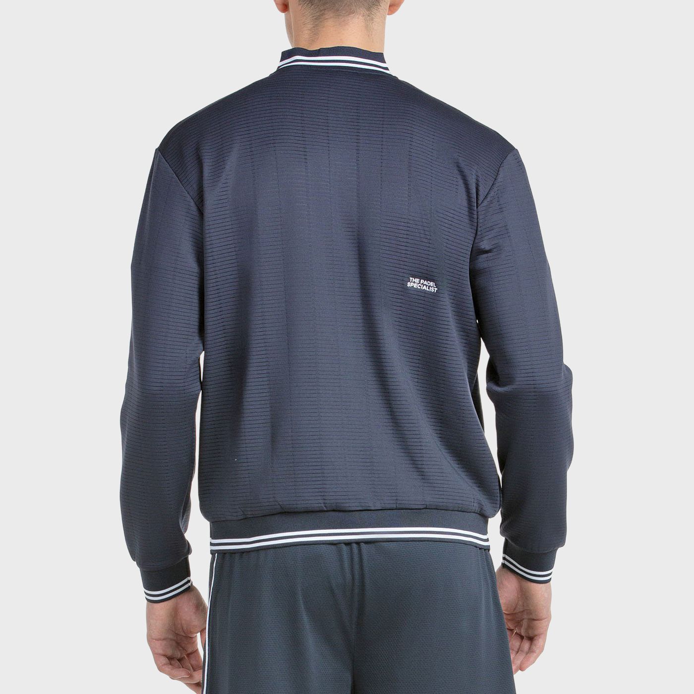 tienda de padel Madrid, tienda de padel online, tienda de padel españa, tienda de padel en linea, SUDADERA BULLPADEL TROMBE AZUL