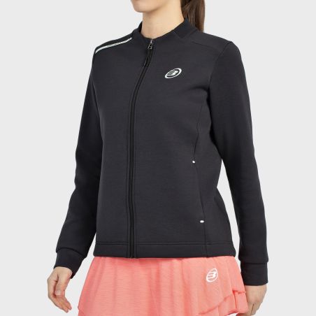 tienda de padel Madrid, tienda de padel online, tienda de padel españa, tienda de padel en linea, SUDADERA BULLPADEL ACORE NEGRO