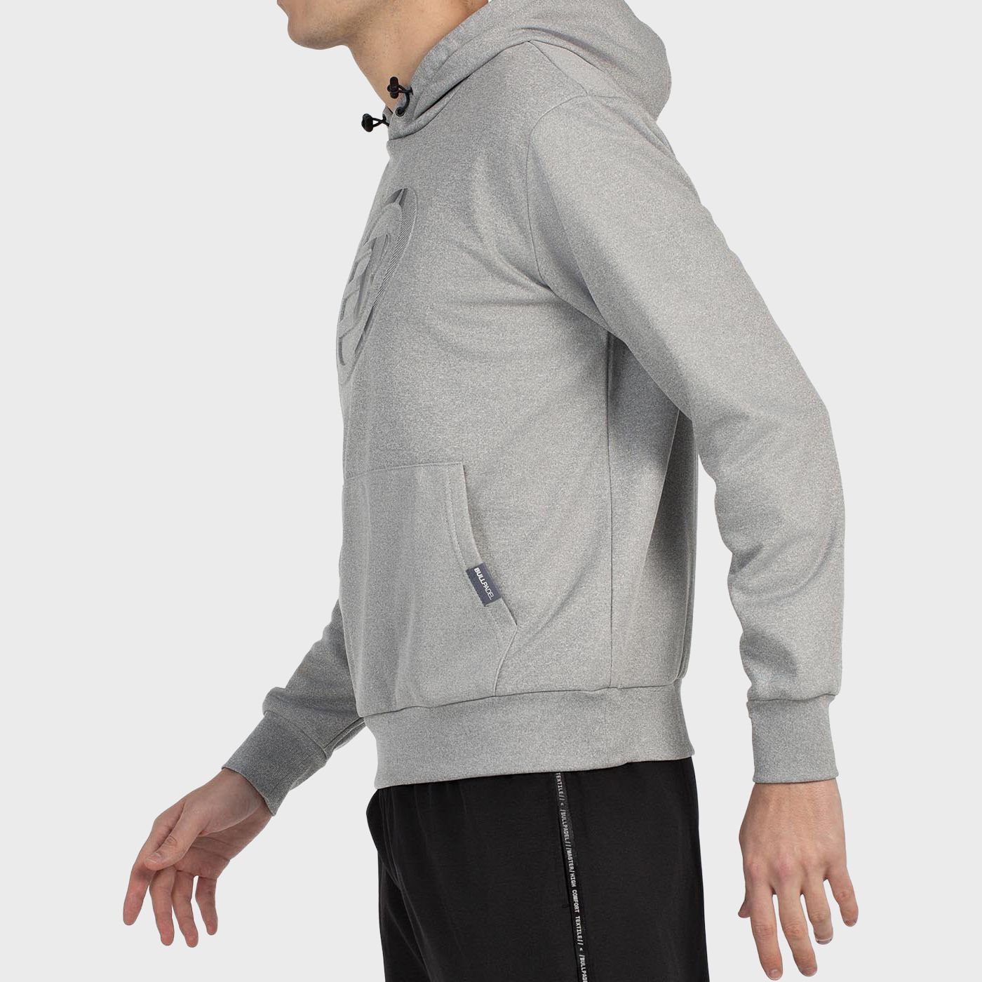 tienda de padel Madrid, tienda de padel online, tienda de padel españa, tienda de padel en linea, SUDADERA BULLPADEL GOMESE GRIS