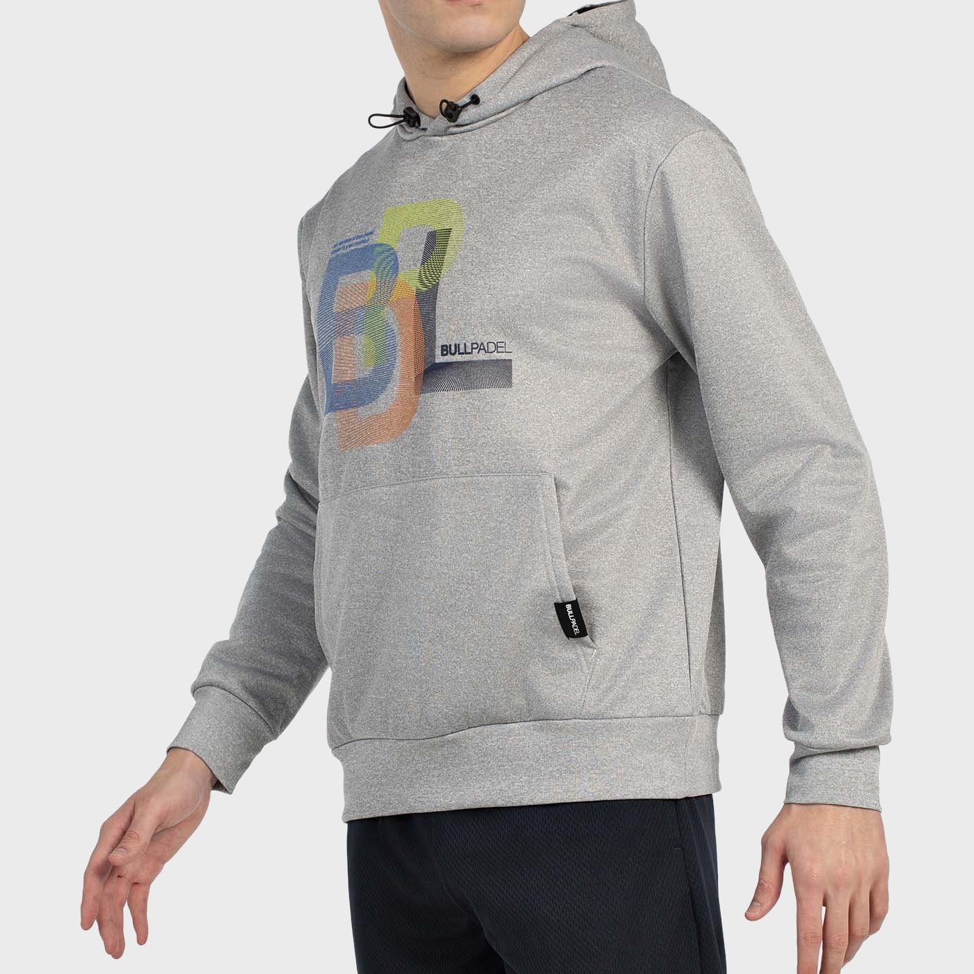 SWEATSHIRT BULLPADEL GONDO GREY MEDIO VIGORE