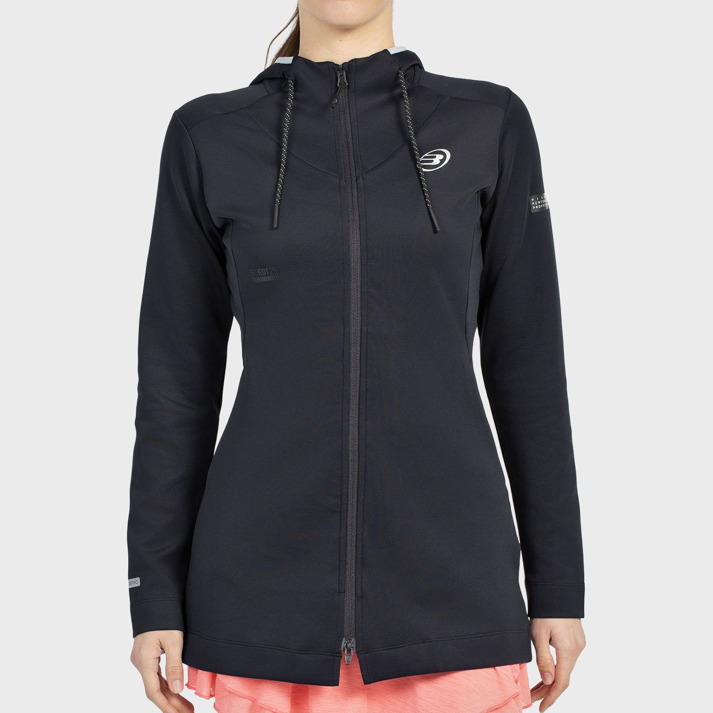 tienda de padel Madrid, tienda de padel online, tienda de padel españa, tienda de padel en linea, SUDADERA BULLPADEL LAIDO NEGRO