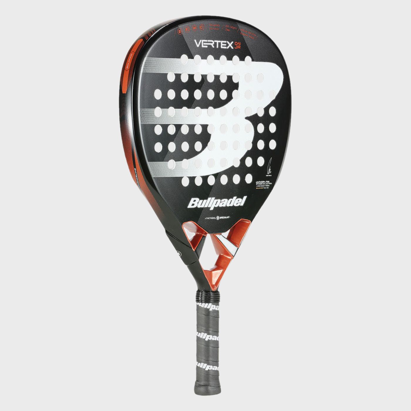 tienda de padel Madrid, tienda de padel online, tienda de padel españa, tienda de padel en linea, PALA BULLPADEL VERTEX JR 25