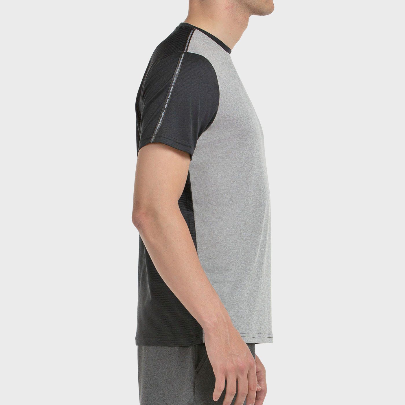 T-SHIRT BULLPADEL ESTRE GRIGIO MEDIO VIGORE