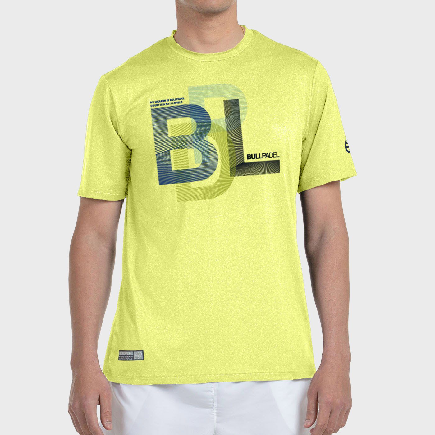 T-SHIRT BULLPADEL BEBAS LIME VIGORE