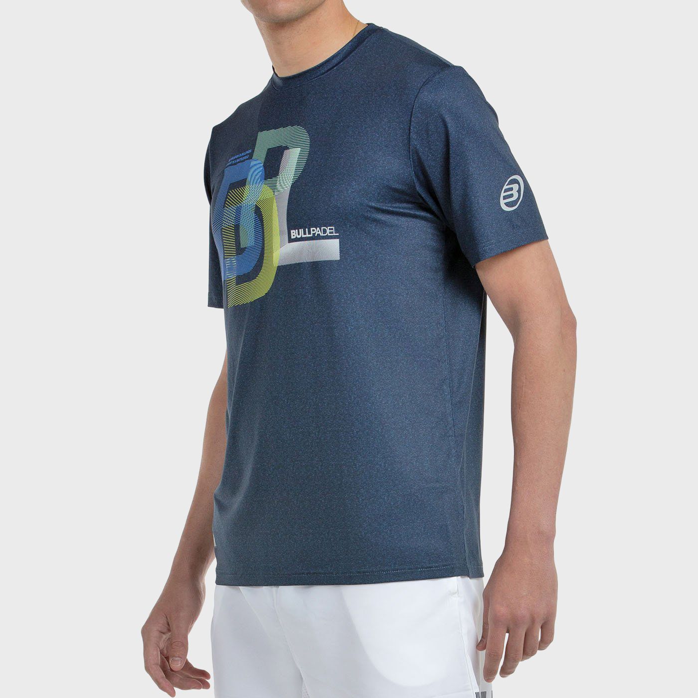 T-SHIRT BULLPADEL BEBAS BLEU MARINE VIGORE