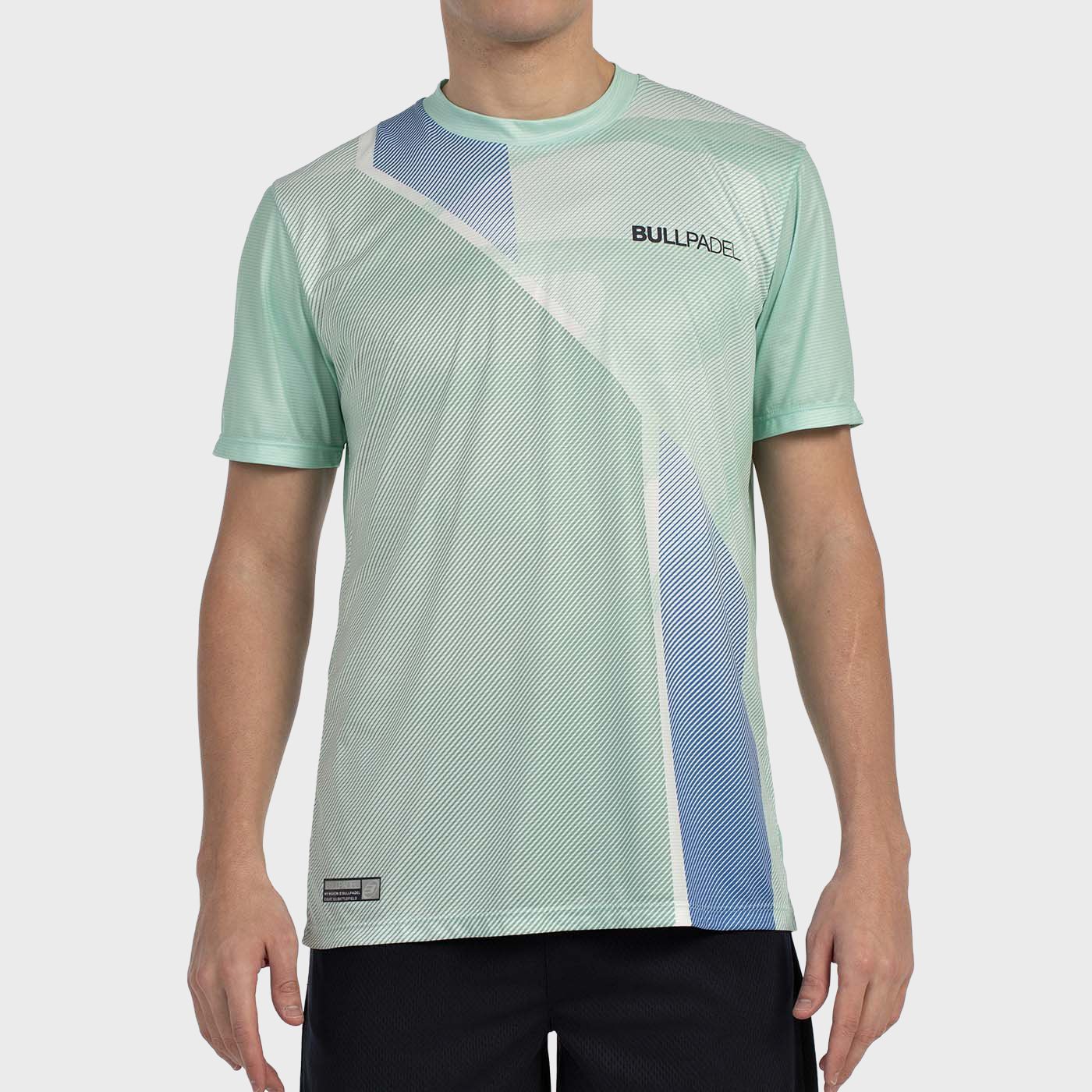 tienda de padel Madrid, tienda de padel online, tienda de padel españa, tienda de padel en linea, CAMISETA BULLPADEL BRUMO VERDE
