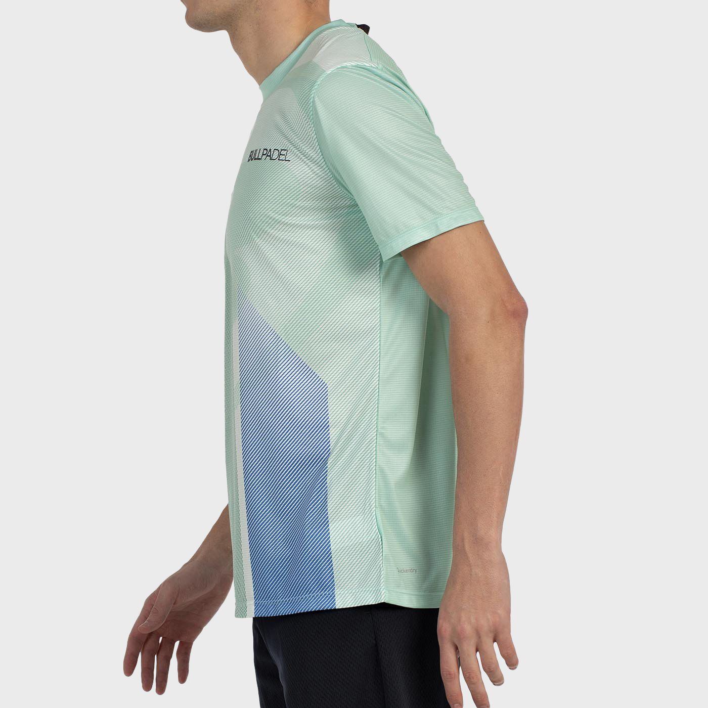 tienda de padel Madrid, tienda de padel online, tienda de padel españa, tienda de padel en linea, CAMISETA BULLPADEL BRUMO VERDE
