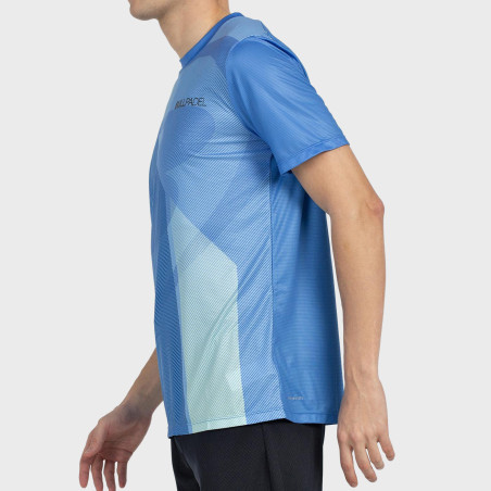 tienda de padel Madrid, tienda de padel online, tienda de padel españa, tienda de padel en linea, CAMISETA BULLPADEL BRUMO AZUL 