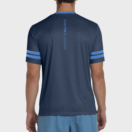 T-SHIRT BULLPADEL BERRO BLEU MARINE