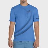 T-SHIRT BULLPADEL BEQUE BLEU ATOMIQUE