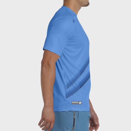 T-SHIRT BULLPADEL BEQUE BLU ATOMICO