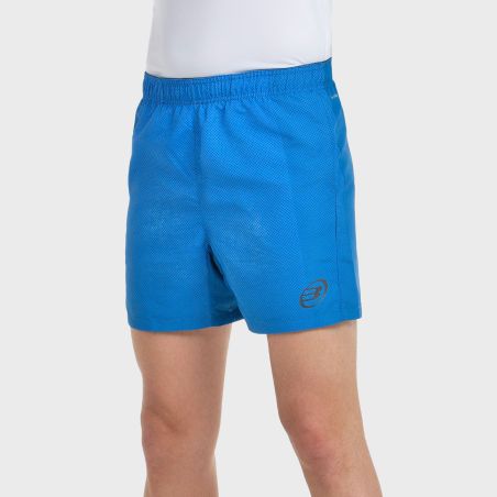 tienda de padel Madrid, tienda de padel online, tienda de padel españa, tienda de padel en linea, SHORT BULLPADEL BAJES AZUL ATO