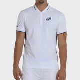 tienda de padel Madrid, tienda de padel online, tienda de padel españa, tienda de padel en linea, POLO BULLPADEL LEIRO 25V BLANC