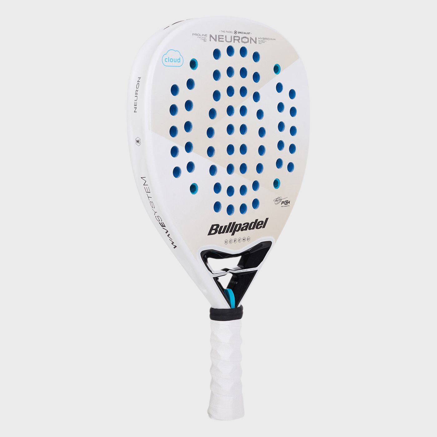 tienda de padel Madrid, tienda de padel online, tienda de padel españa, tienda de padel en linea, PALA BULLPADEL NEURON CLOUD 25