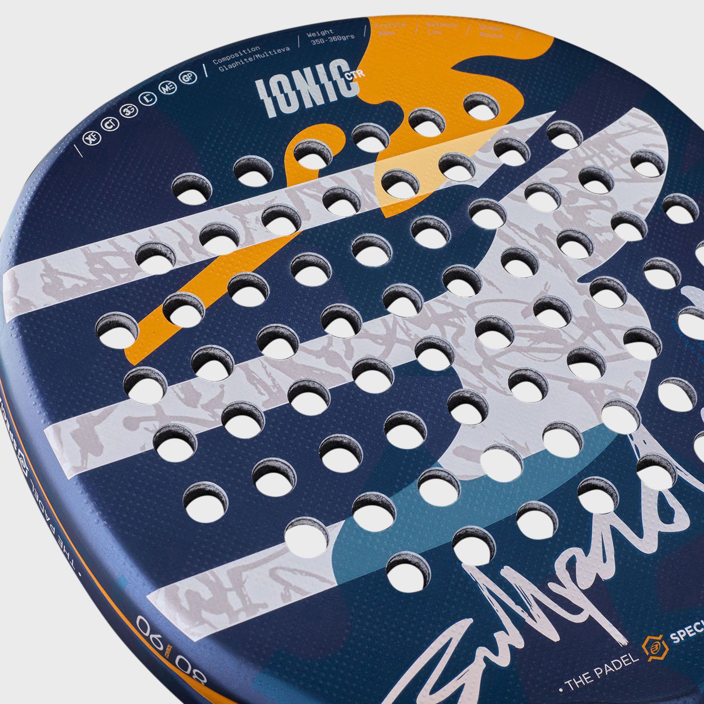 RACKET BULLPADEL IONIC CONTROL 25