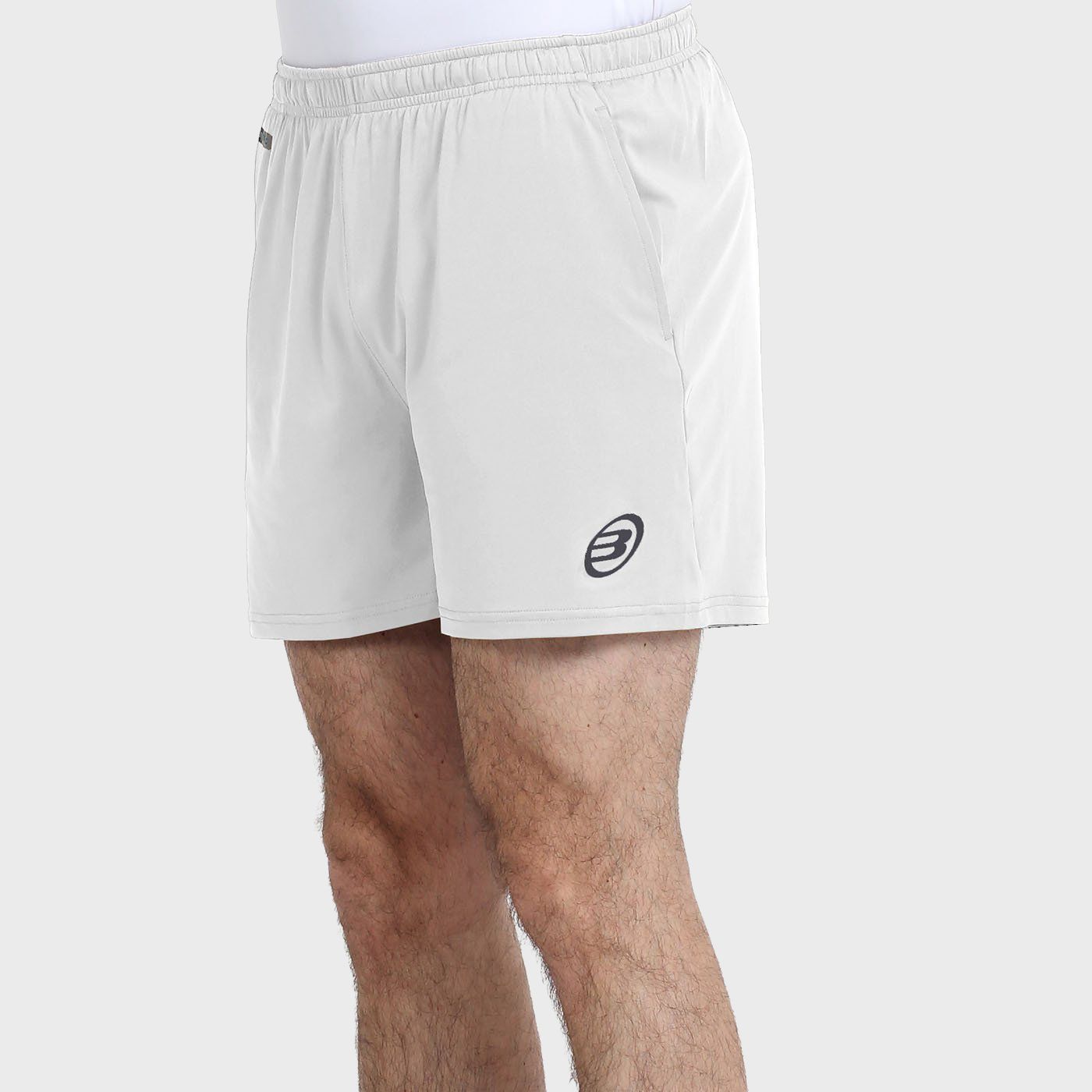 tienda de padel Madrid, tienda de padel online, tienda de padel españa, tienda de padel en linea, SHORT BULLPADEL MEIS 25V GRIS 