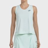 T-SHIRT BULLPADEL ADIES VERDE ACQUA TESSUTO BICOLORE