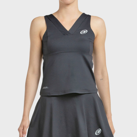 tienda de padel Madrid, tienda de padel online, tienda de padel españa, tienda de padel en linea, CAMISETA BULLPADEL AFOSA NEGRO